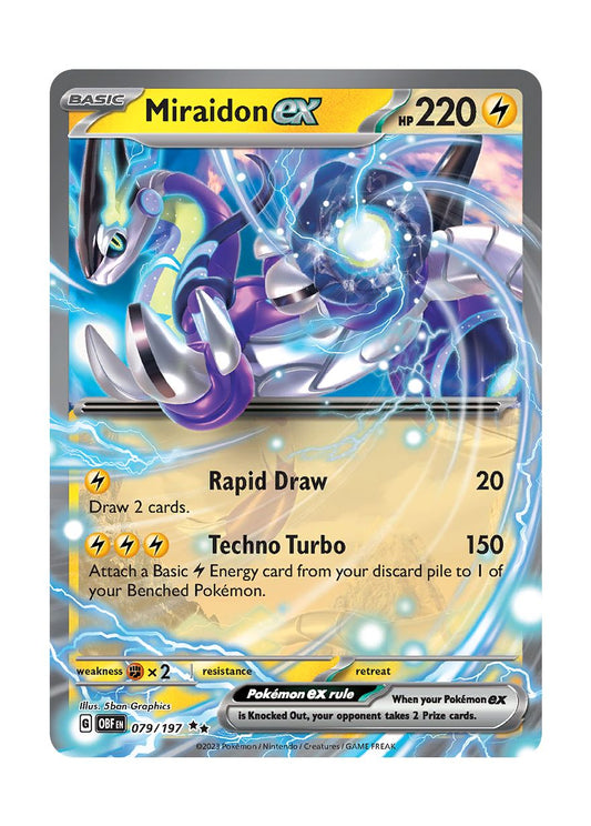 Miraidon ex (79/197) - Obsidian Flames