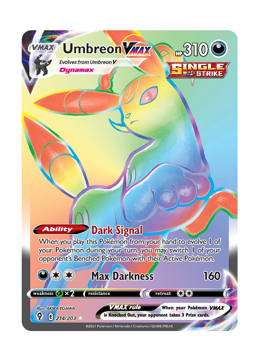 Umbreon GX cheapest Rainbow Rare