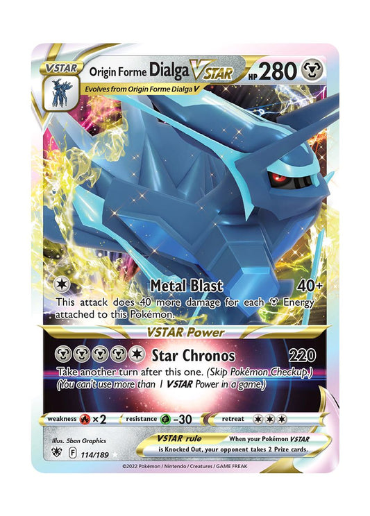 Origin Forme Dialga VSTAR (114/189) - Astral Radiance