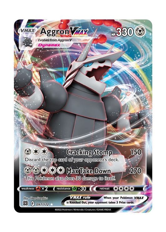 Aggron VMAX (097/172) - Brilliant Stars