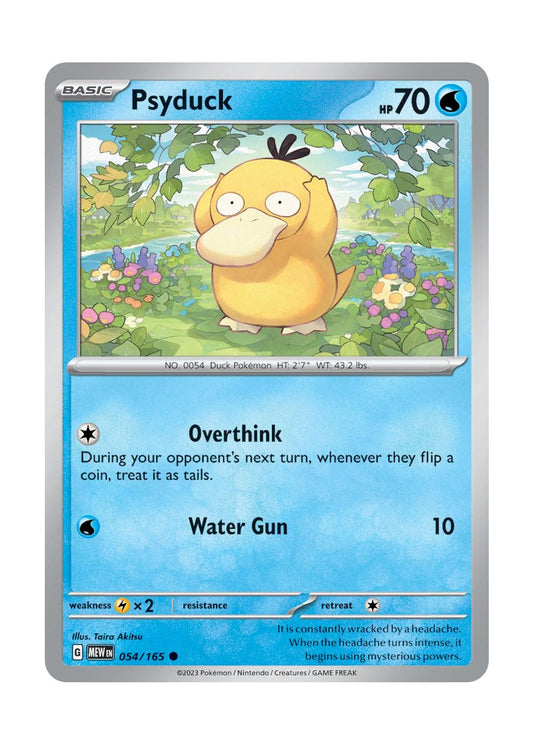 Psyduck (54/165) - 151