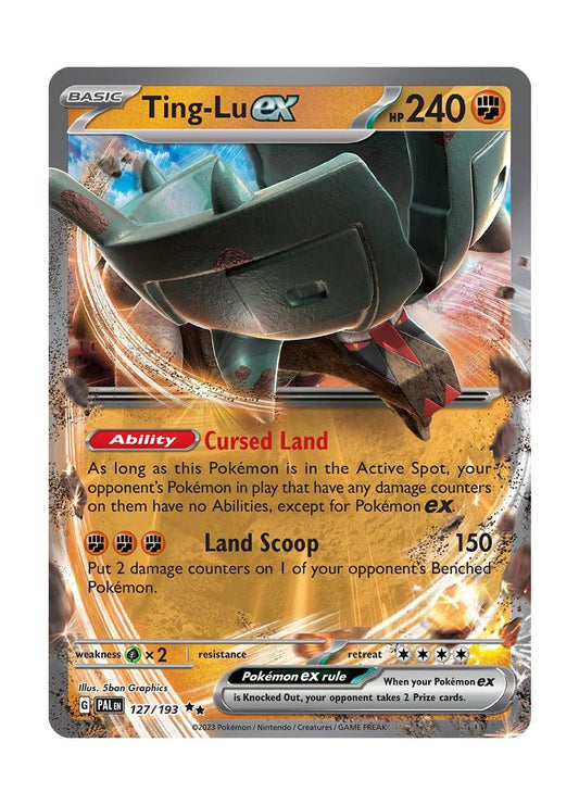 Ting-Lu ex (127/193) - Paldea Evolved
