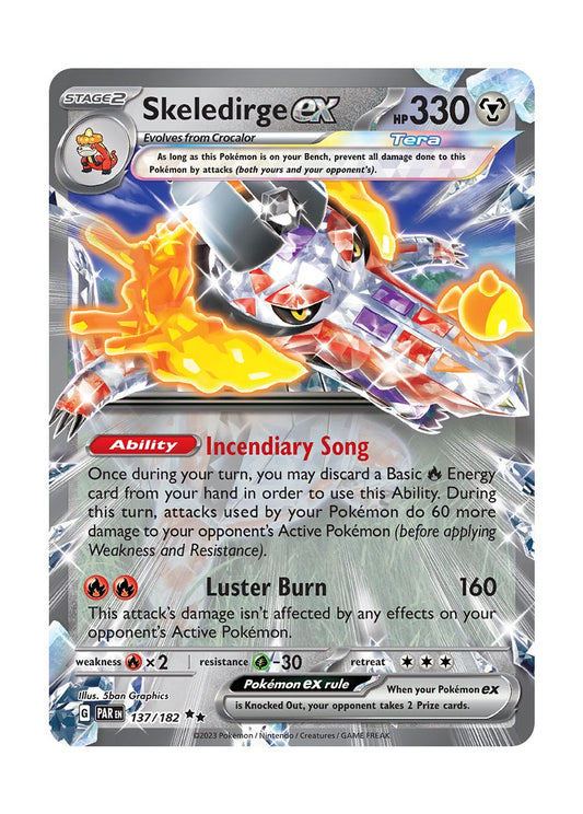 Skeledirge ex (137/182) - Paradox Rift