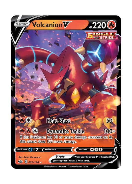 Volcanion V (025/198) - Chilling Reign