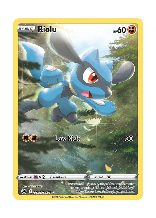 Riolu (GG26/70) - Crown Zenith Galarian Gallery