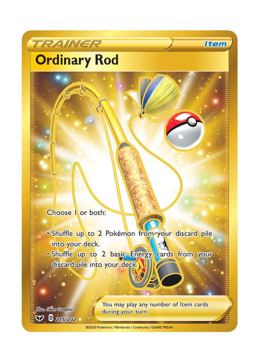 Ordinary Rod (215/202) - Sword & Shield