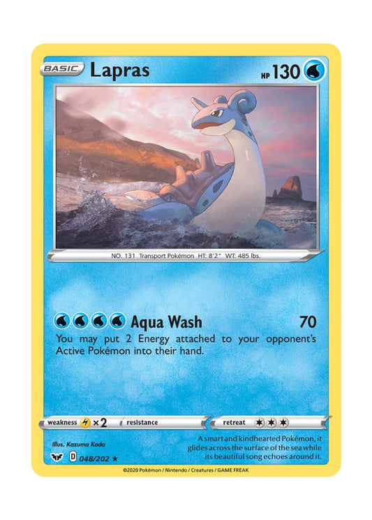 Lapras (048/202) - Sword & Shield