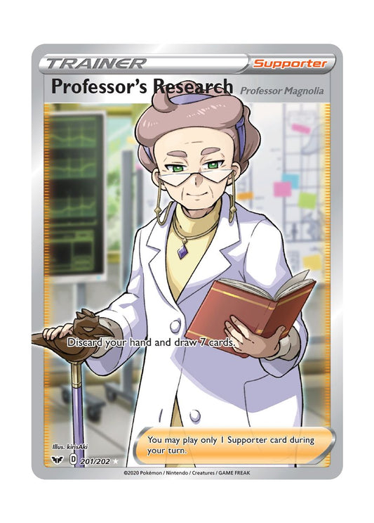 Professor's Research (Professor Magnolia) (201/202) - Sword & Shield