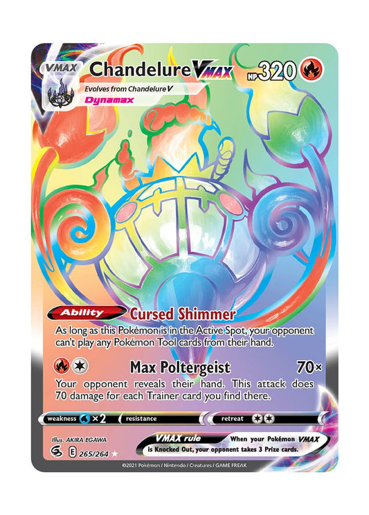Chandelure VMAX (265/264) - Fusion Strike