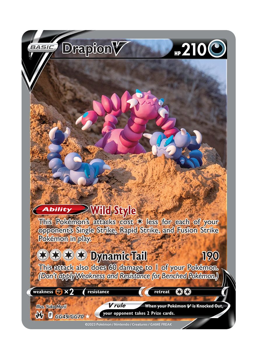 Drapion V (GG49/70) - Crown Zenith Galarian Gallery