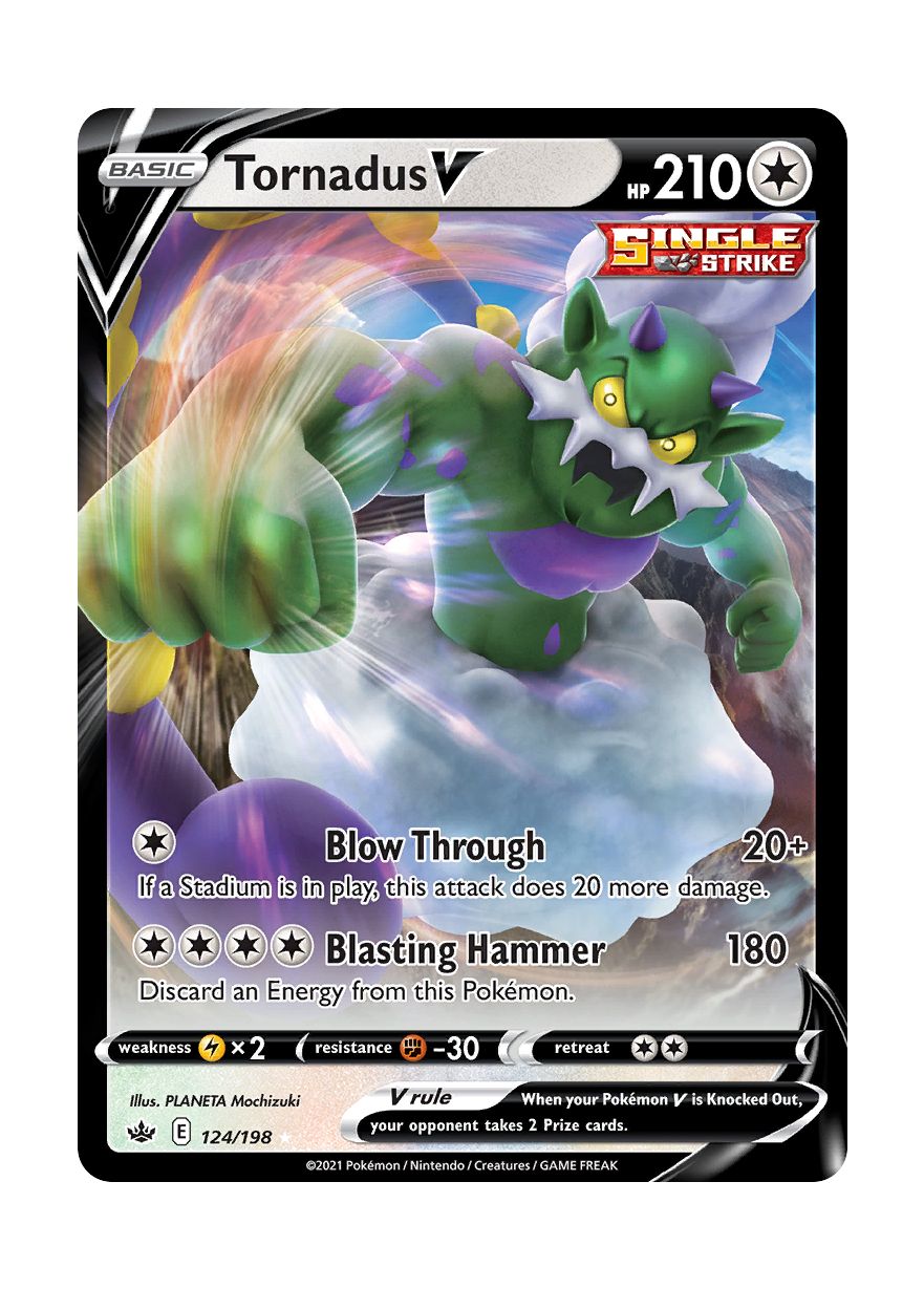 Tornadus V (124/198) - Chilling Reign