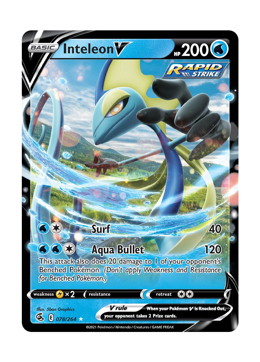 Inteleon V (078/264) - Fusion Strike