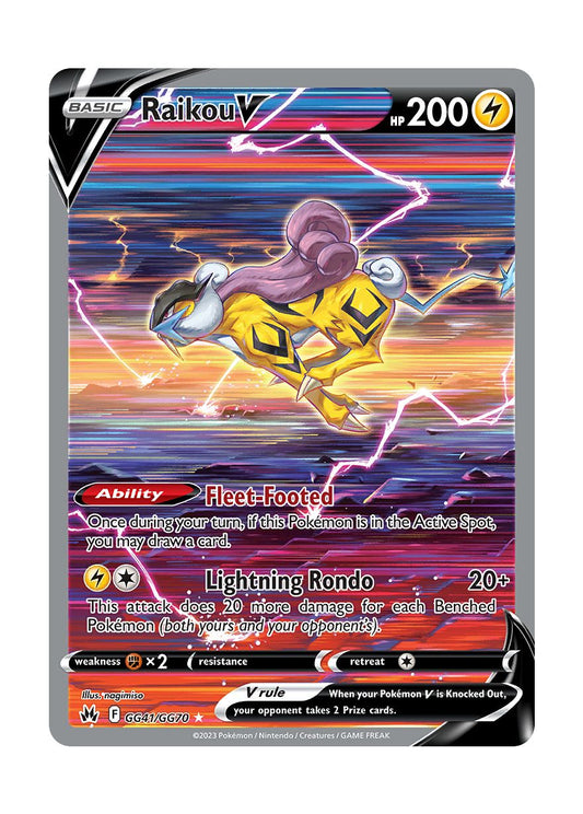 Raikou V (GG41/70) - Crown Zenith Galarian Gallery