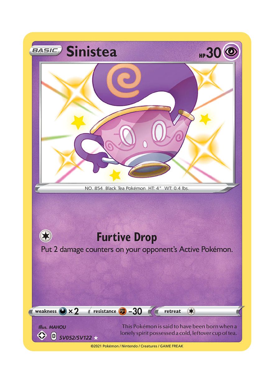 Sinistea (SV052/122) - Shiny Vault