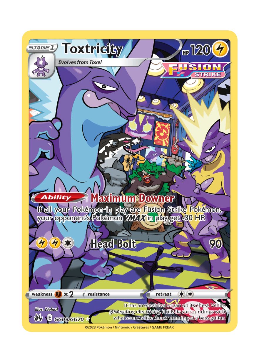 Toxtricity (GG09/70) - Crown Zenith Galarian Gallery