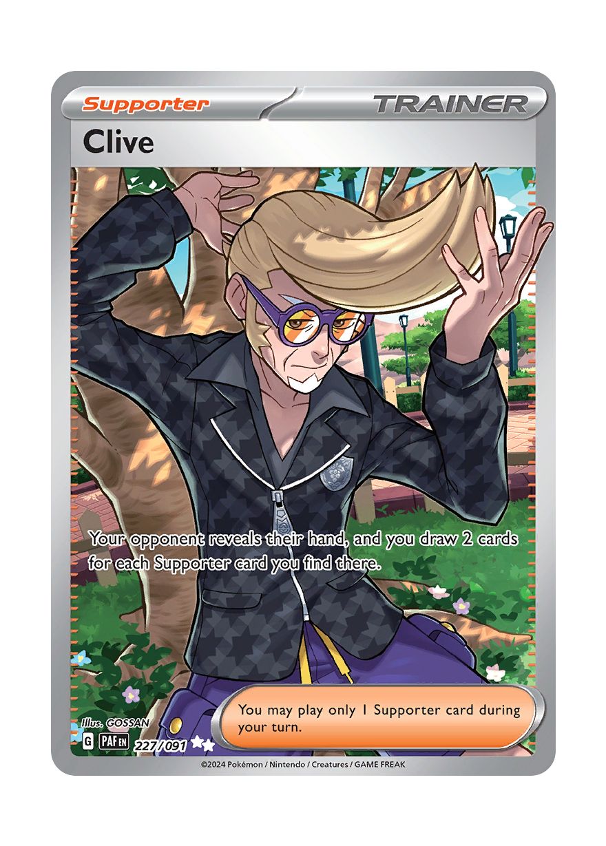 Clive (227/91) - Paldean Fates