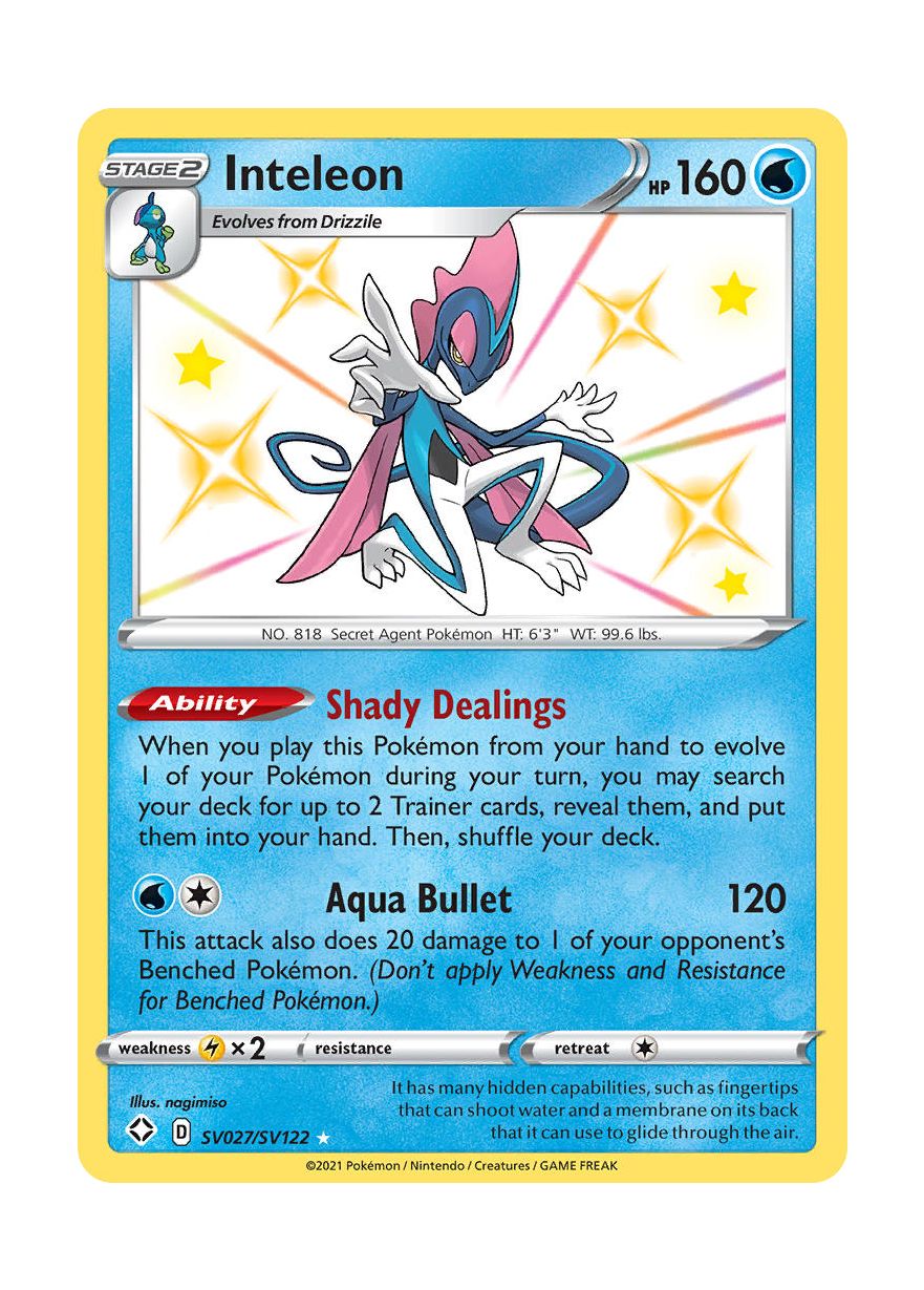 Inteleon (SV027/122) - Shiny Vault