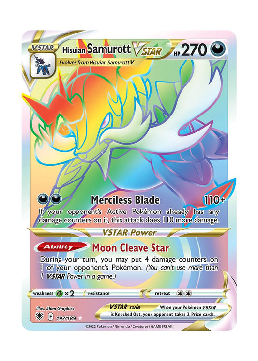 Hisuian Samurott VSTAR (197/189) - Astral Radiance
