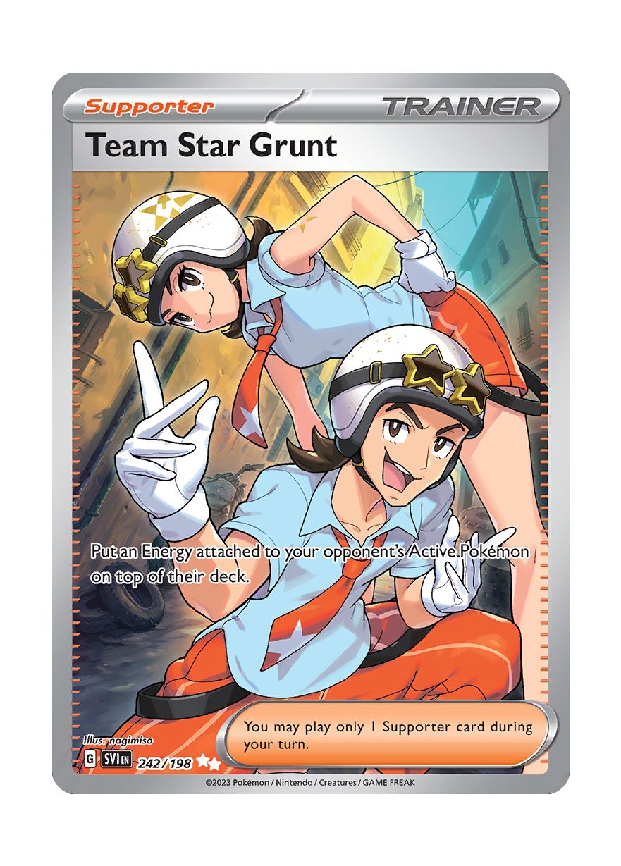 team star grunt pokemon card value Team Star Grunt (242/198) – Torena