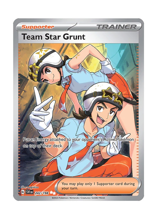 Team Star Grunt (242/198) - Scarlet & Violet
