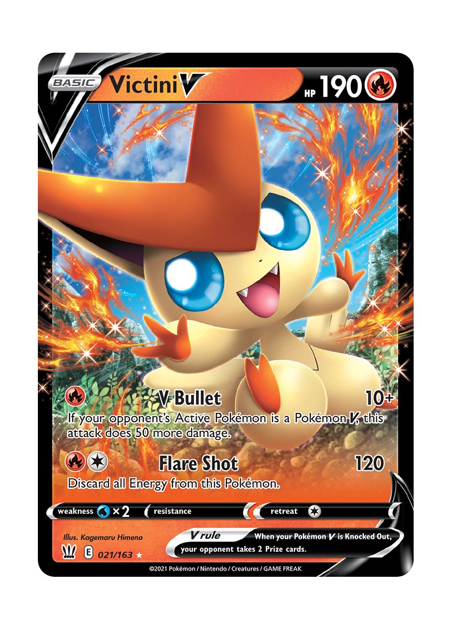 Victini V (021/163) - Battle Styles