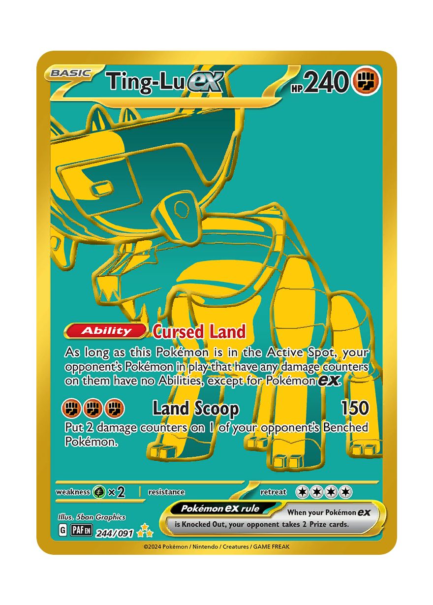 Ting-Lu ex (244/91) - Paldean Fates