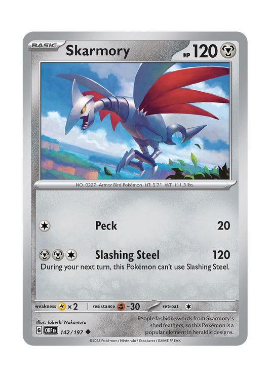 Skarmory (142/197) - Obsidian Flames