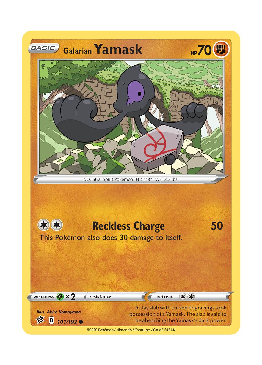 Galarian Yamask (101/192) - Rebel Clash