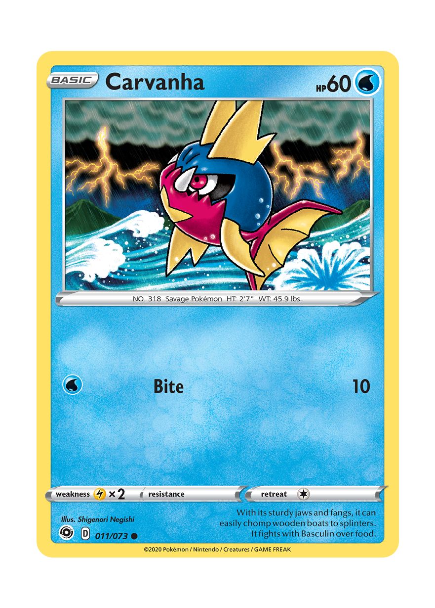 Carvanha (011/73) - Champion's Path