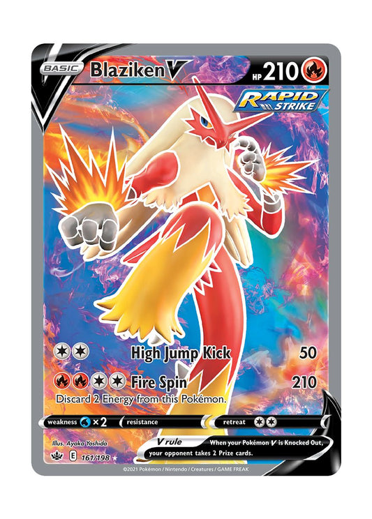 Blaziken V (161/198) - Chilling Reign