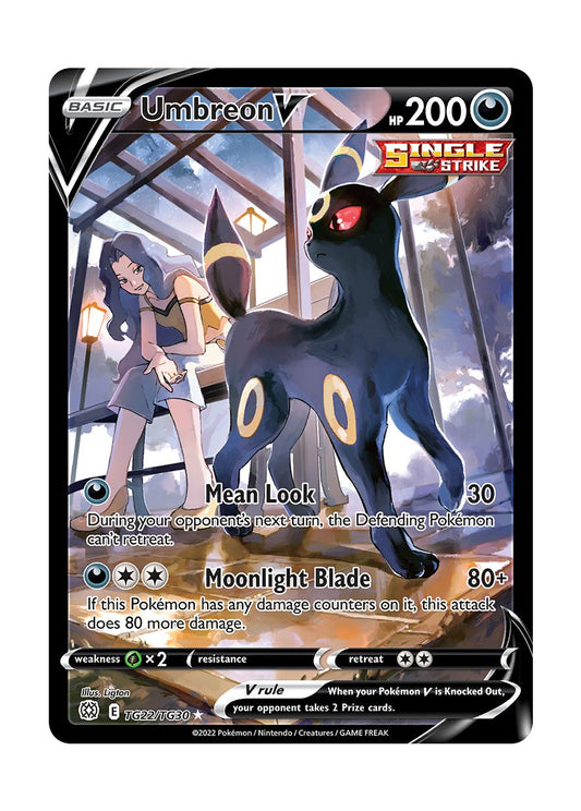 Umbreon V (TG22/30) - Brilliant Stars Trainer Gallery