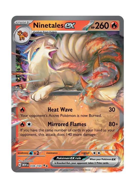 Ninetales ex (38/165) - 151