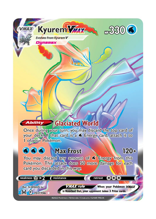 Kyurem VMAX (197/196) - Lost Origin