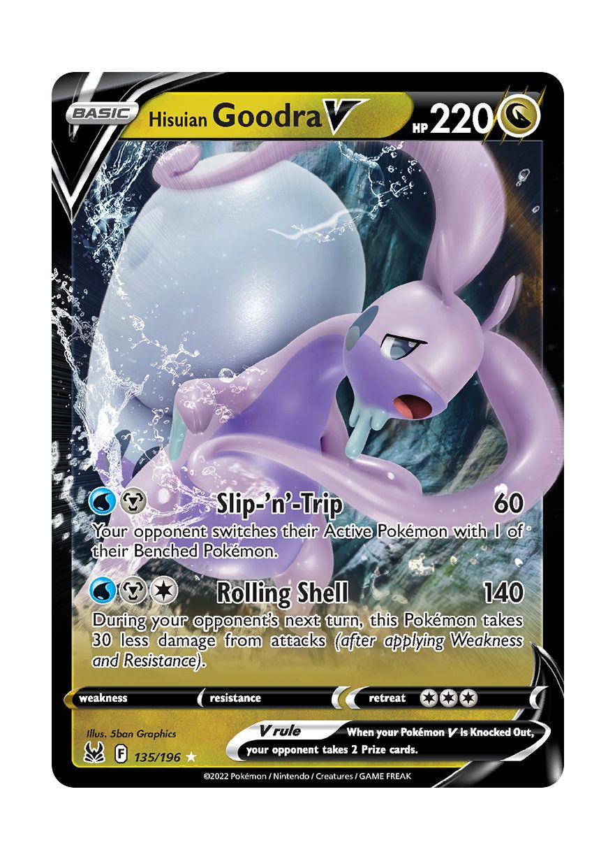 Hisuian Goodra V (135/196) - Lost Origin