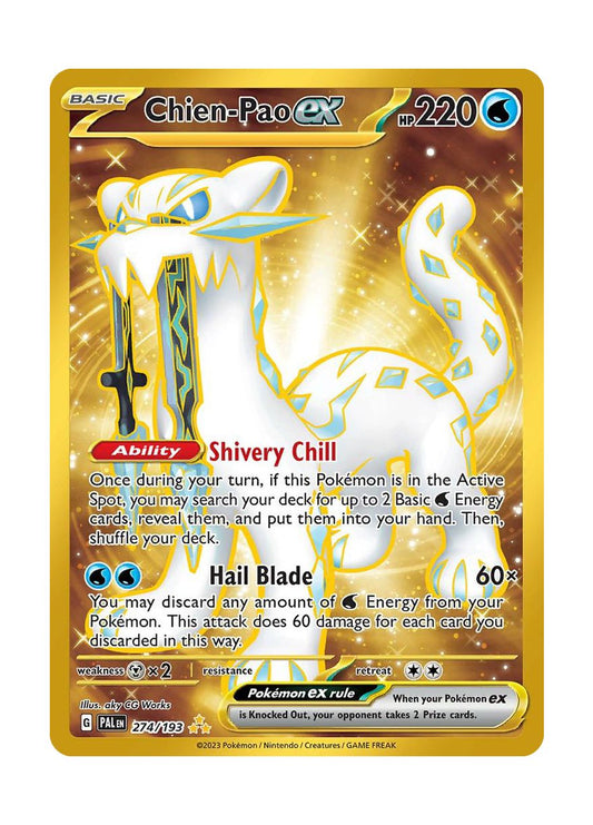 Chien-Pao ex (274/193) - Paldea Evolved