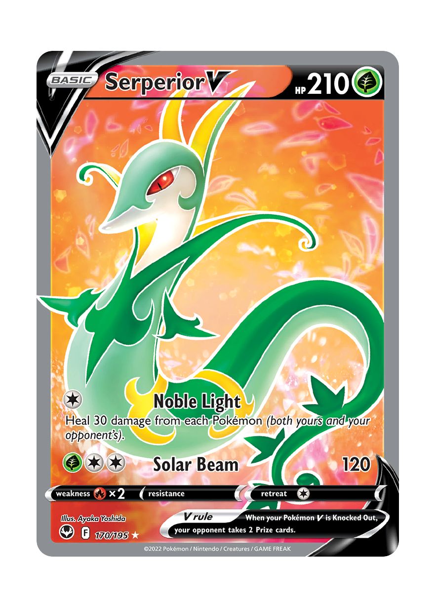 Serperior V (170/195) - Silver Tempest