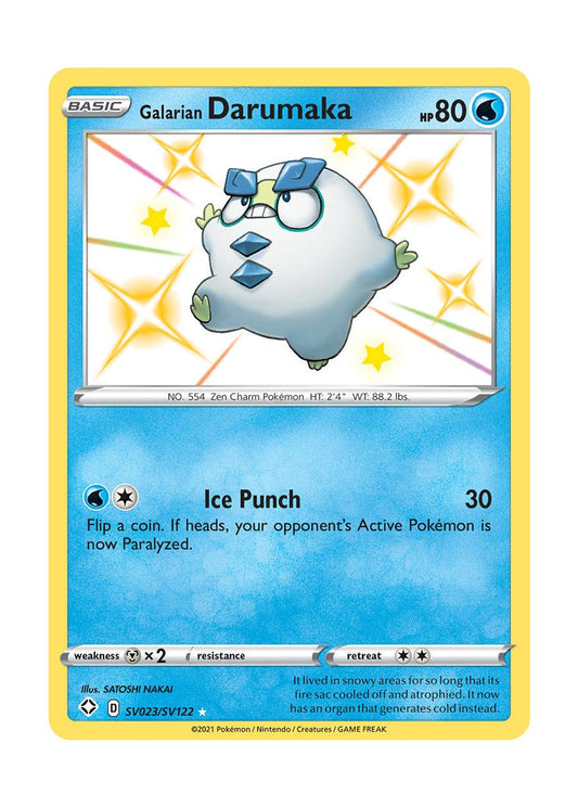 Galarian Darumaka (SV023/122) - Shiny Vault
