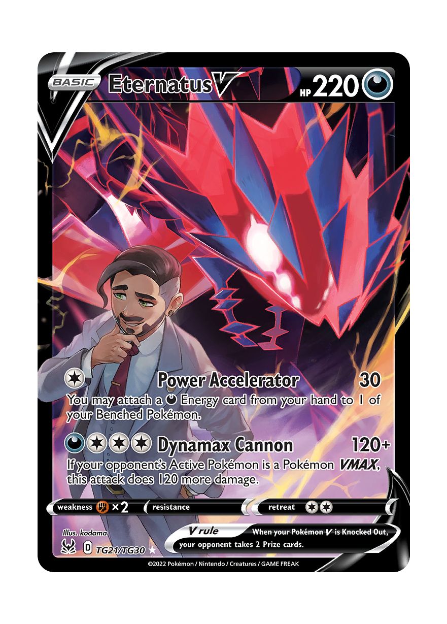 Eternatus V (TG21/30) - Lost Origin Trainer Gallery