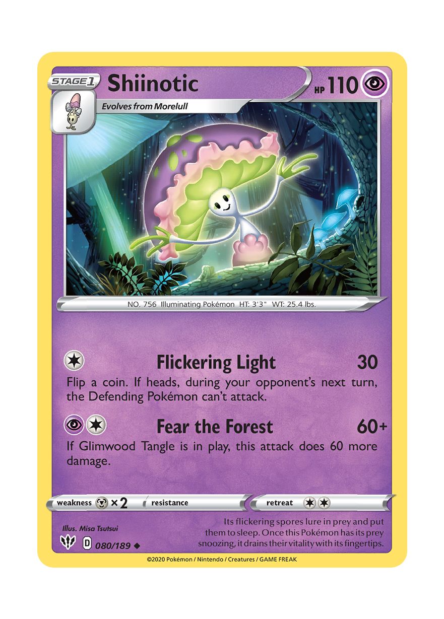 Shiinotic (080/189) - Darkness Ablaze