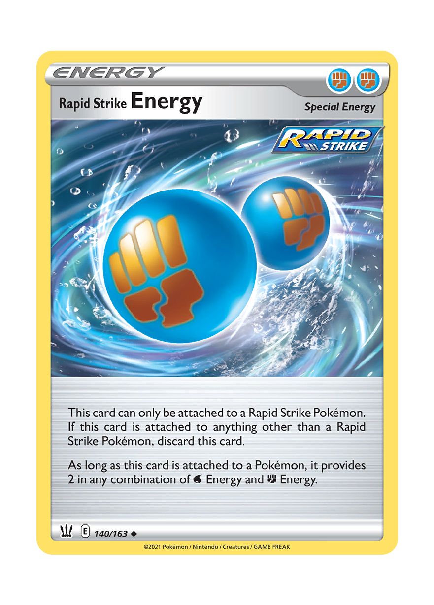 Rapid Strike Energy (140/163) - Battle Styles