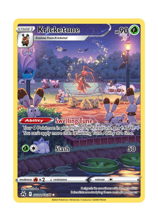 Kricketune (GG02/70) - Crown Zenith Galarian Gallery
