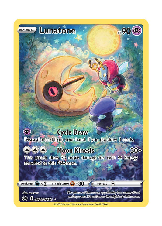 Lunatone (GG11/70) - Crown Zenith Galarian Gallery