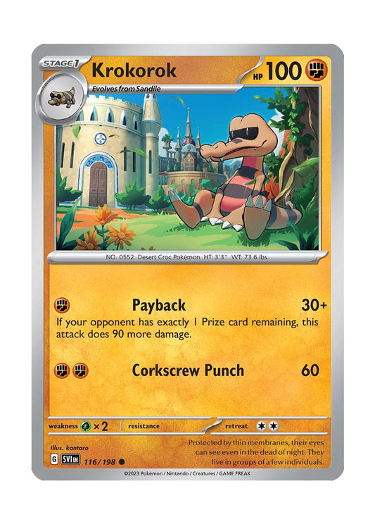 Krokorok (116/198) - Scarlet & Violet