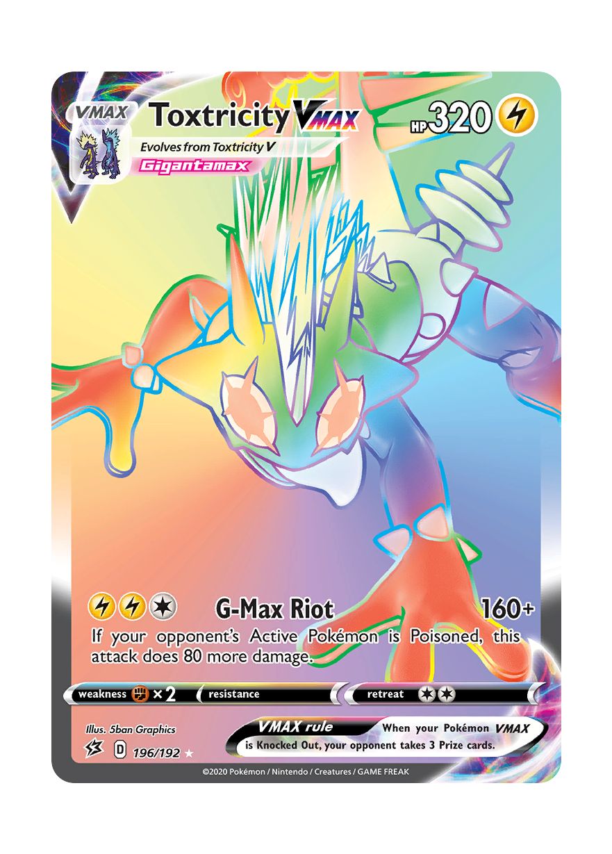 Toxtricity VMAX (196/192) - Rebel Clash
