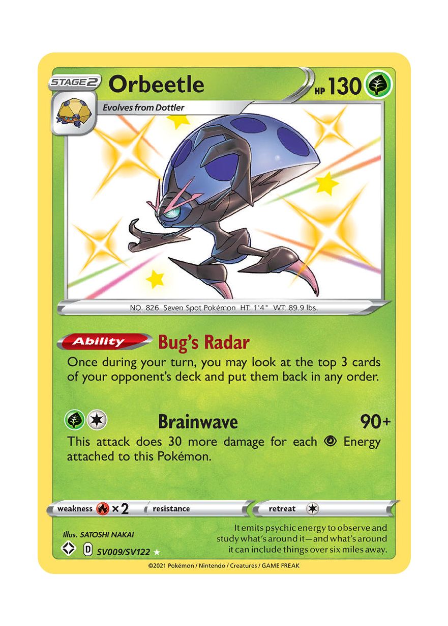 Orbeetle (SV009/122) - Shiny Vault