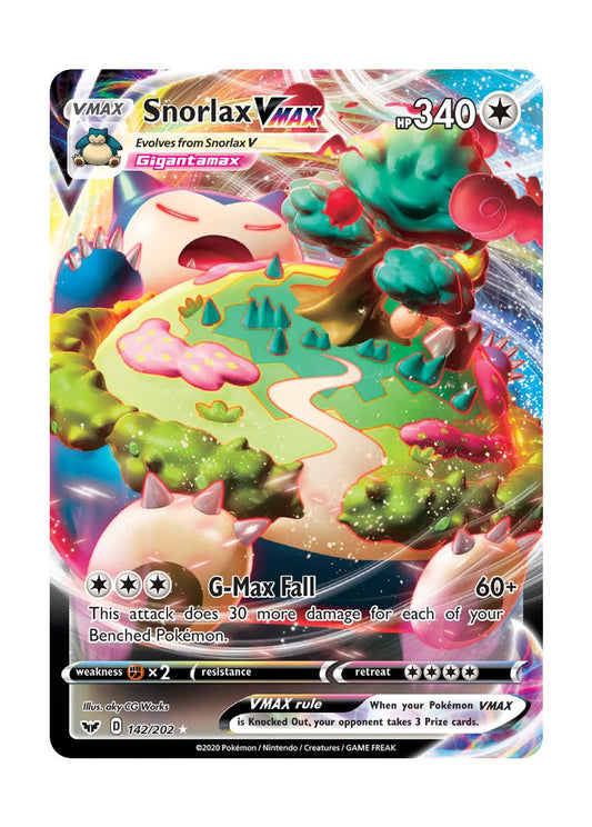 Snorlax VMAX (142/202) - Sword & Shield