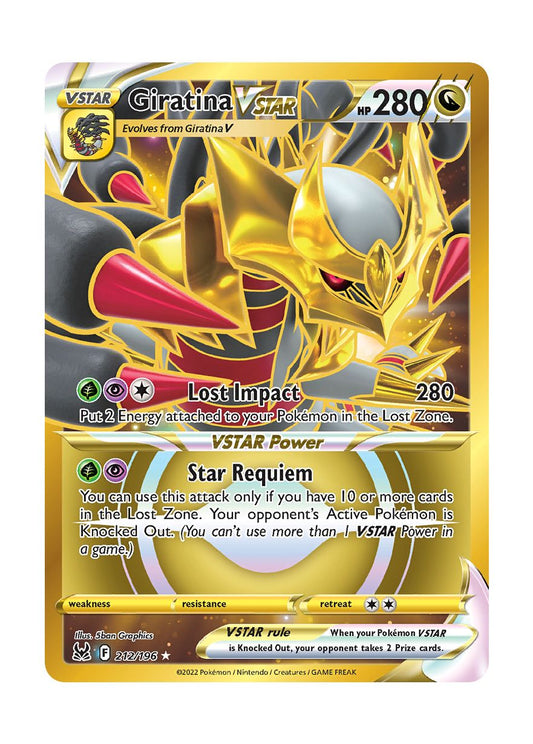 Giratina VSTAR (212/196) - Lost Origin