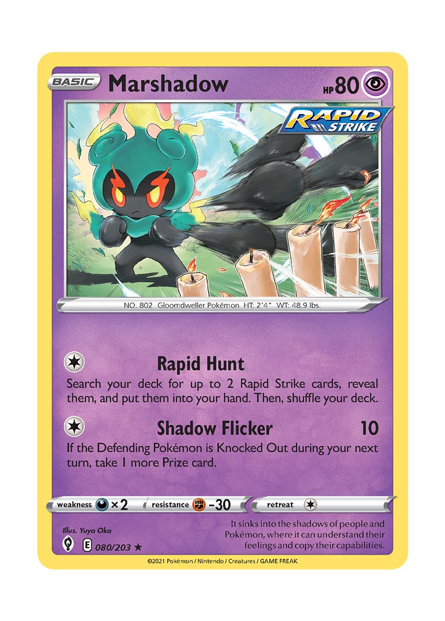 marshadow pokemon card Marshadow (080/203) – Torena