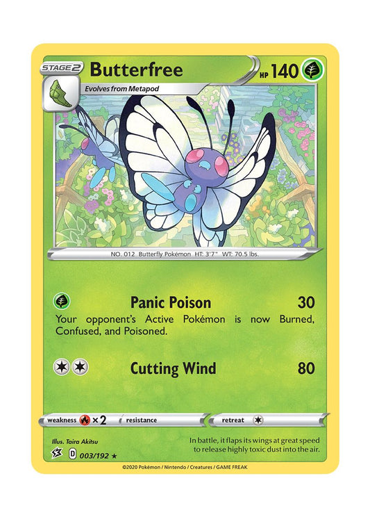 Butterfree (003/192) - Rebel Clash