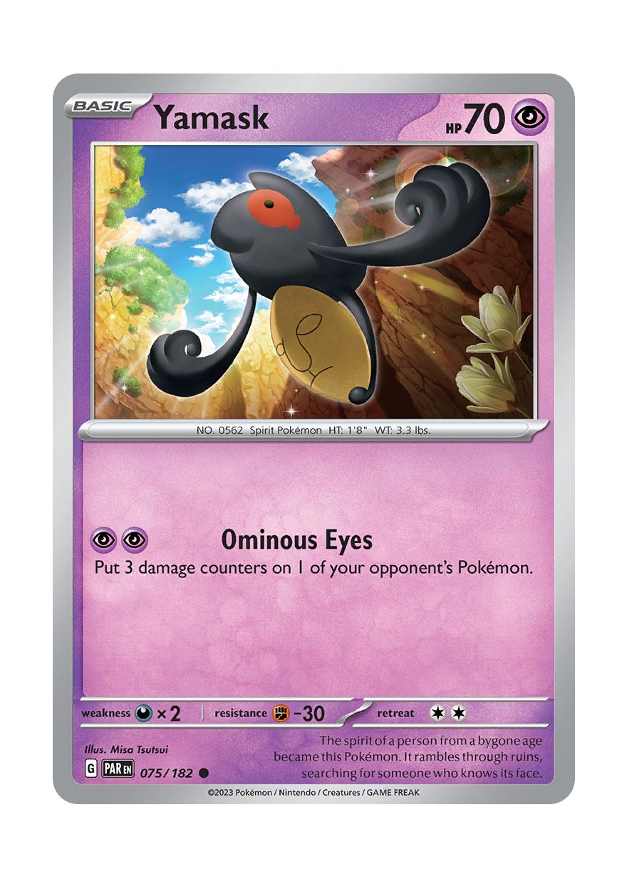 Yamask (75/182) - Paradox Rift